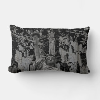 Coussin Rectangle Pop Art New York City Manhattan Statue de la Liber