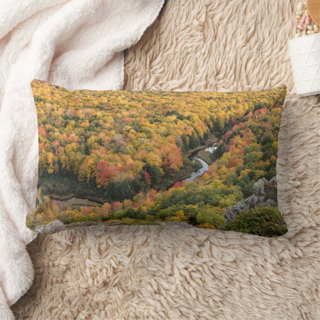 Coussin Rectangle Porcupine Mountains Wilderness State Park (Couverture)