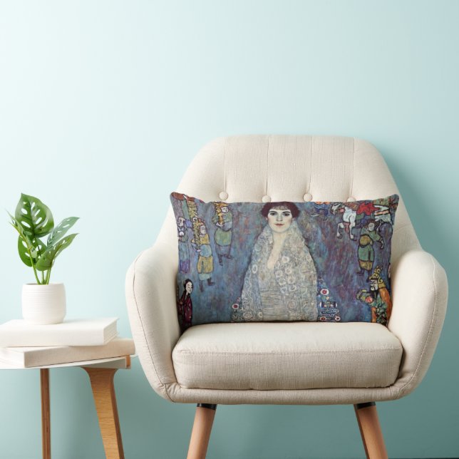 Coussin Rectangle Portrait de la baronne Elisabeth Bacchofen Echt, K (Chaise)