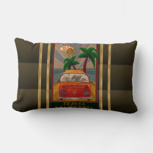 Coussin Rectangle Poster : Travel California