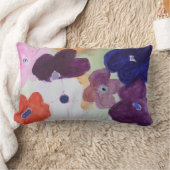 Coussin Rectangle Pouce Lumbar Anemones Spring (Couverture)