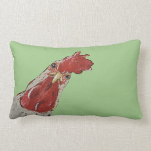 Coussin Rectangle Poulet