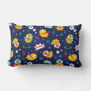Coussin Rectangle Poulet Super-héros