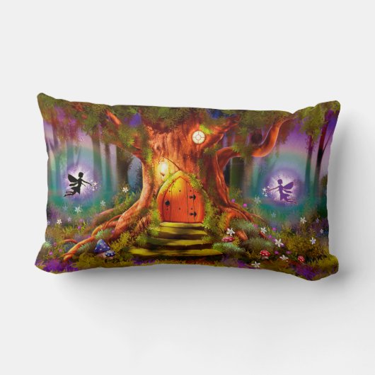 Coussin Rectangle Pouponnière magique (Verso)