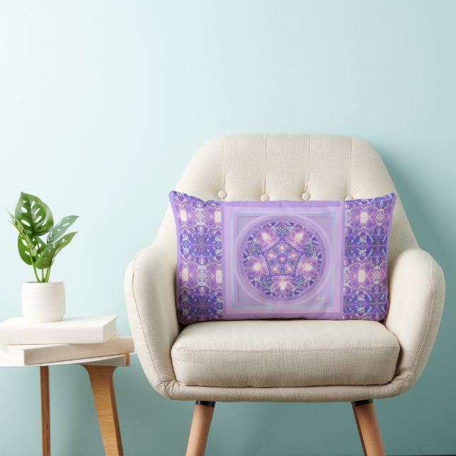Coussin Rectangle Pourpre W1 (Chaise)