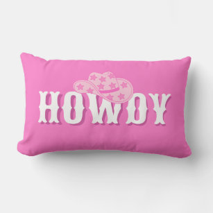 Coussin Rectangle Preppy Coussin, Preppy Cow Girl
