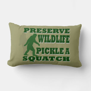 Coussin Rectangle Préserver le pickat sauvage un squatch