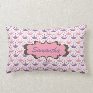Coussin Rectangle Princesse Crown Personalized Pillow Cushion