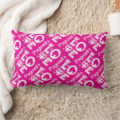 Coussin Rectangle Princesse Love de Concours de Beauté Rose - Impres (Couverture)