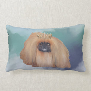 Coussin Rectangle Princesse Pékinoise de Glace