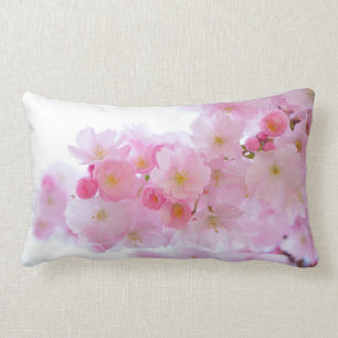 Coussin Rectangle Printemps - Fleurs de cerisiers