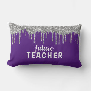 Coussin Rectangle Professeur de glam personnalisé