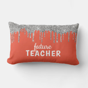 Coussin Rectangle Professeur de glam personnalisé