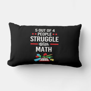 Coussin Rectangle Professeur De Mathématiques 5 Sur 4 Personnes