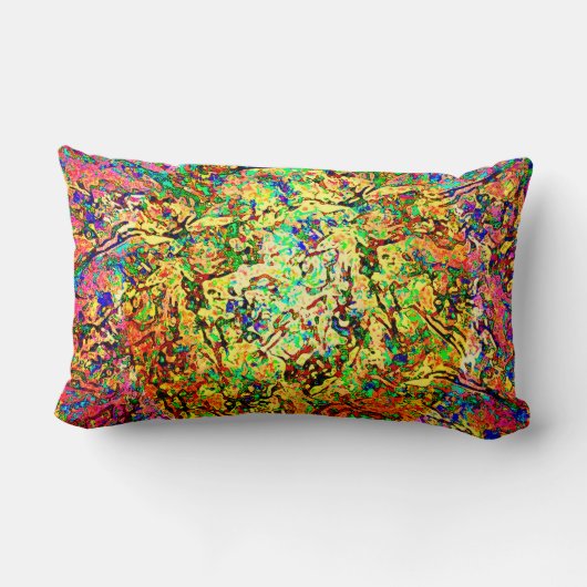 Coussin Rectangle Promenade d'éléphant de bébé (Verso)