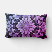 Coussin Rectangle Purple Fuse Jeu d'oreiller Lumbar Coussin-Polyeste (Verso)