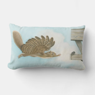 Coussin Rectangle Quand les écureuils rêvent