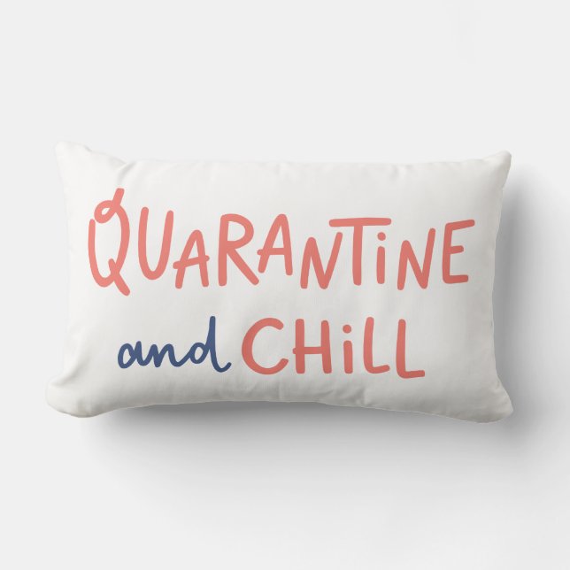 Coussin Rectangle Quarantaine et refroidissement (Recto)