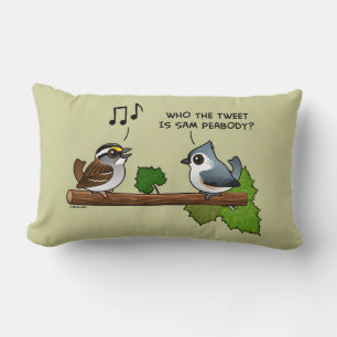 Coussin Rectangle Qui est le Tweet ?