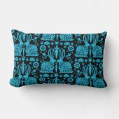 Coussin Rectangle Rabbit Nordic Scandinavian Folk Art (Recto)