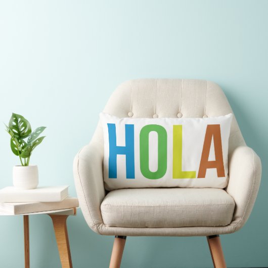 Coussin Rectangle Rainbow Hola (Chaise)