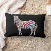 Coussin Rectangle Rainbows et Zebras (Couverture)