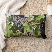 Coussin Rectangle Raisins de vigne sur vigne (Couverture)