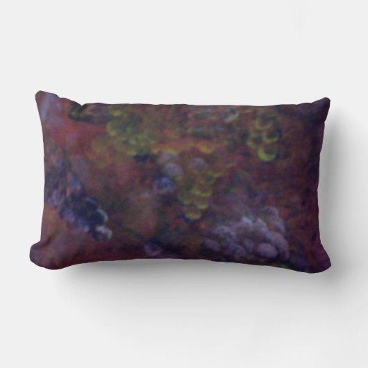 Coussin Rectangle Raisins de vin (Recto)