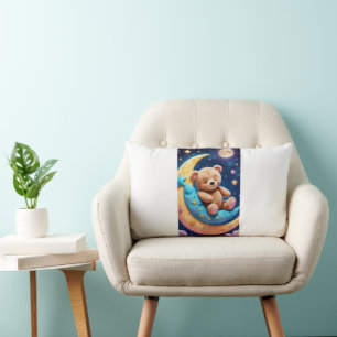 Coussin Rectangle Ramenez chez vous les câlins d'ours avec notre Cou