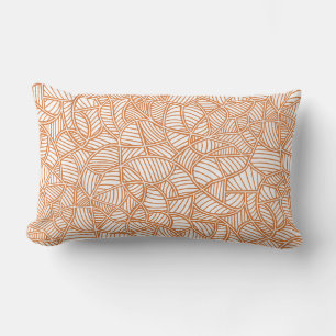 Coussin Rectangle Random Leaf Mosaic