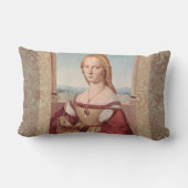 Coussin Rectangle Raphael Dame et la Licorne Classique beaux-arts (Verso)
