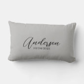 Coussin Rectangle Rassemblement avec Ferme familiale (Verso)