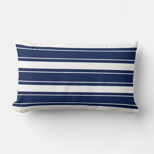 Coussin Rectangle Rayé (Recto)