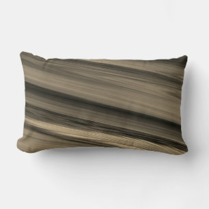 Coussin Rectangle Rayure marron subtile