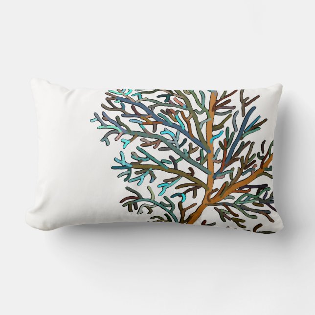 Coussin Rectangle Récif coralien (Recto)