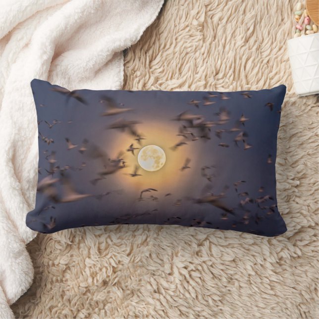 Coussin Rectangle Refuge faunique national de Bosque del Apache (Couverture)