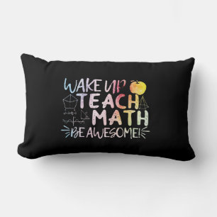 Coussin Rectangle Remerciement pour professeur de maths - Soyez géni