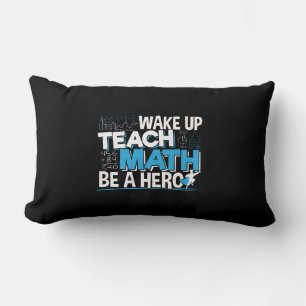 Coussin Rectangle Remerciement pour un professeur de mathématiques -