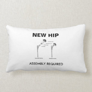 Coussin Rectangle Remplacement drôle de la hanche - Assemblage requi