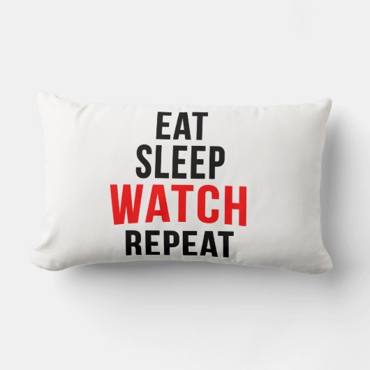 Coussin Rectangle Reprendre la montre de veille (Recto)
