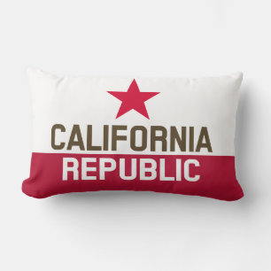 Coussin Rectangle RÉPUBLIQUE DE CALIFORNIE Drapeau Drapeau Drapeau 