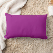 Coussin Rectangle Résumé violet uni couleur unie (Couverture)