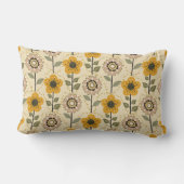 Coussin Rectangle Retro Bloom Harmony (Verso)