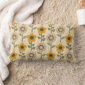 Coussin Rectangle Retro Bloom Harmony (Couverture)