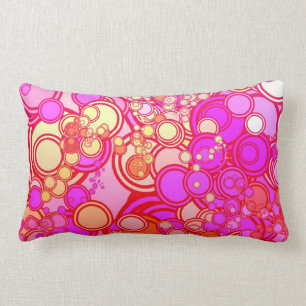 Coussin Rectangle Rétros cercles