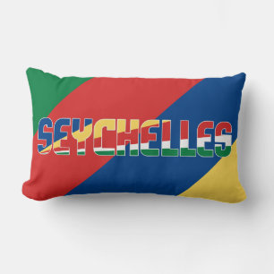 Coussin Rectangle Rêver en couleur avec le drapeau patriotique des S