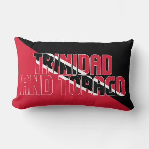 Coussin Rectangle Rêver en couleur avec Trinité-et-Tobago