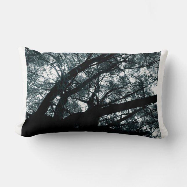 Coussin Rectangle rêves de saule de dragon (Recto)