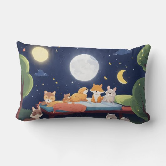 Coussin Rectangle rêves doux (Verso)