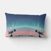 Coussin Rectangle Rêves en cours ; ne pas déranger (Verso)